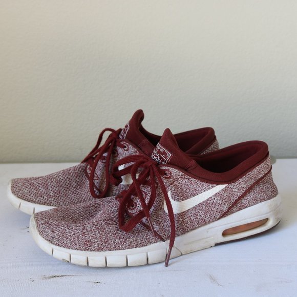 Nike Stefan Janoski Max 'Dark Team Red' Shoes - Picture 3 of 6